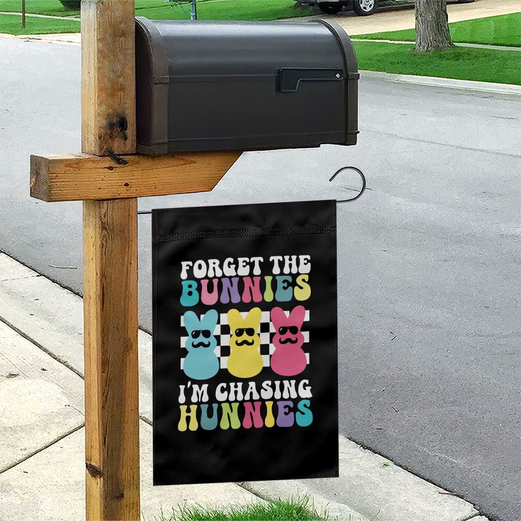 Funny Easter Forget The Bunnies I Am Chasing Hunnies Garden Flag TS11 Print Your Wear