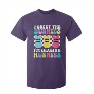 Funny Easter Forget The Bunnies I Am Chasing Hunnies T Shirt For Kid TS11 Purple Print Your Wear