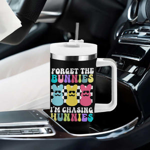 Funny Easter Forget The Bunnies I Am Chasing Hunnies Tumbler With Handle TS11 Print Your Wear
