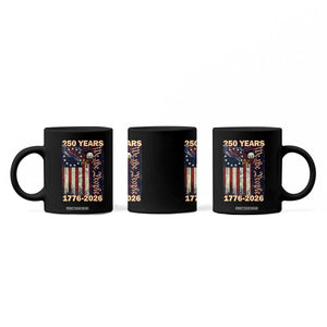 250th Anniversary USA Patriotic Coffee Mug 250 Years We The People Vintage Bald Eagle TS11 Print Your Wear