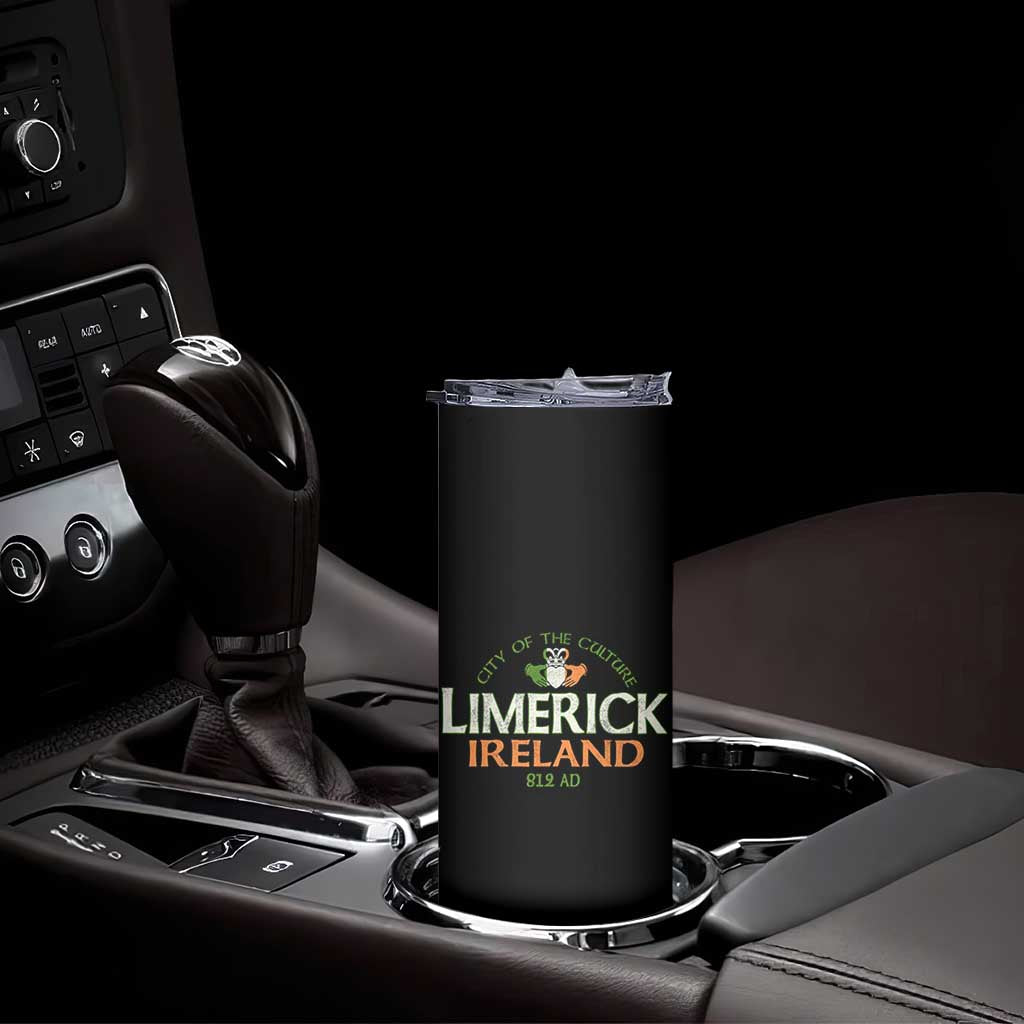 Limerick Ireland Skinny Tumbler City Of The Culture Est 812 AD TS11 Print Your Wear