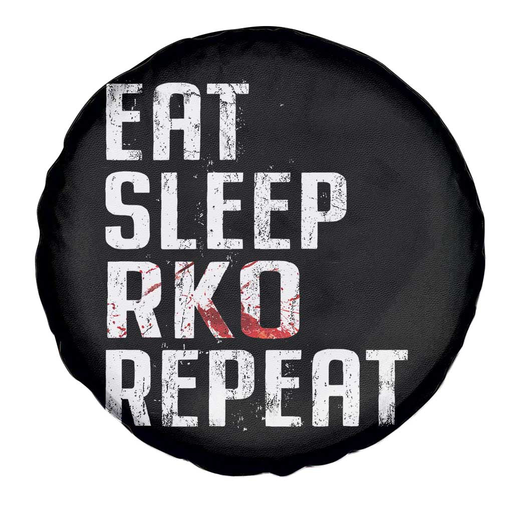 Eat Sleep RKO Repeat Spare Tire Cover Blood Stained TS11 Print Your Wear