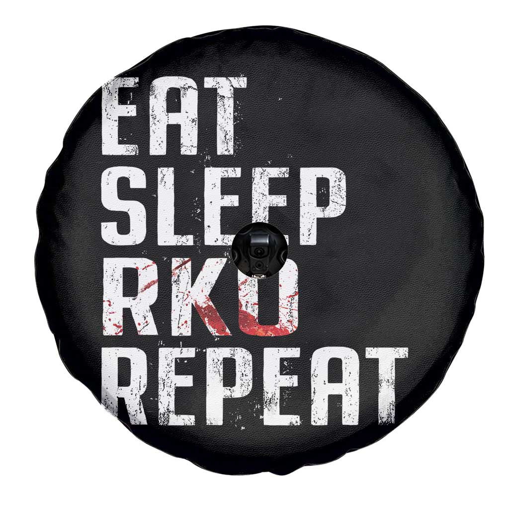 Eat Sleep RKO Repeat Spare Tire Cover Blood Stained TS11 Print Your Wear