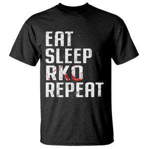 Eat Sleep RKO Repeat T Shirt Blood Stained TS11 Black Print Your Wear