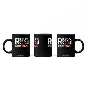 RKO Everybody Coffee Mug Grunge Blood Stained Scratch Mark TS11 Print Your Wear