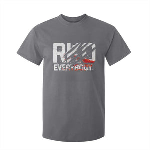 RKO Everybody T Shirt For Kid Grunge Blood Stained Scratch Mark TS11 Charcoal Print Your Wear