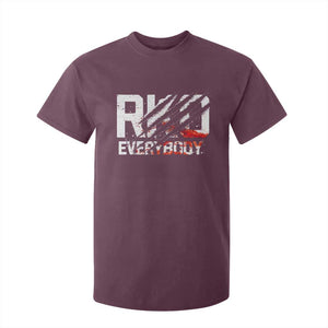 RKO Everybody T Shirt For Kid Grunge Blood Stained Scratch Mark TS11 Maroon Print Your Wear