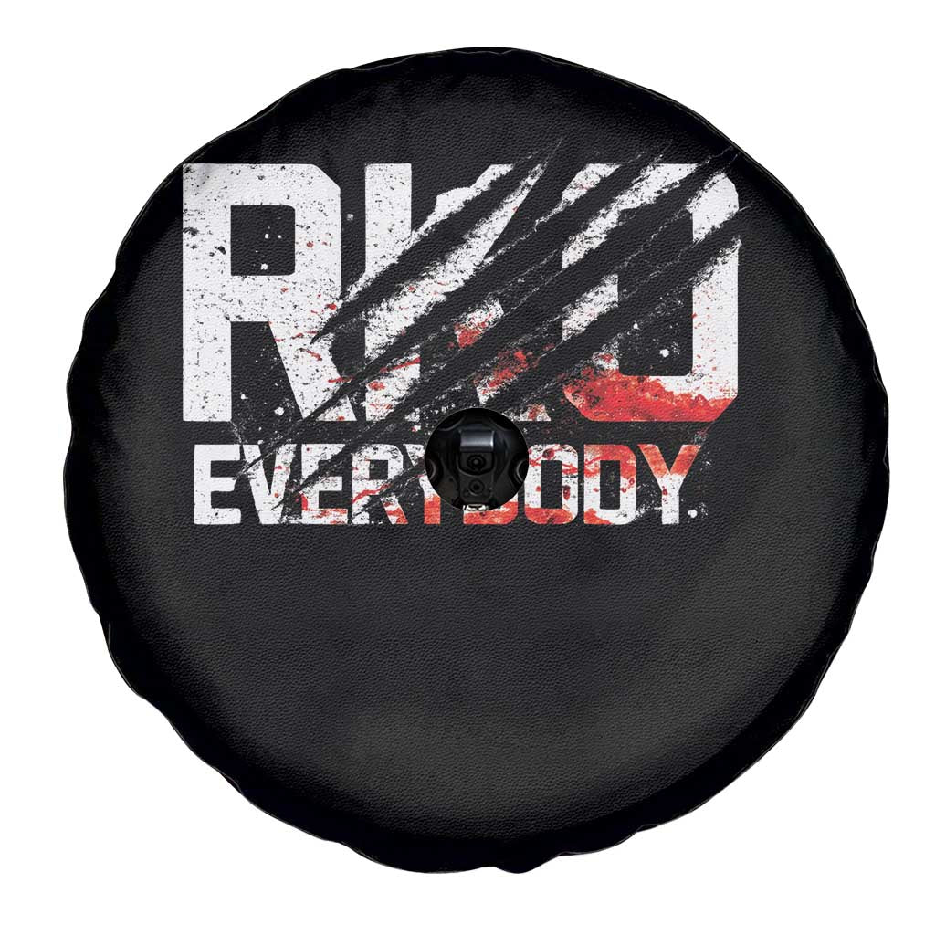 RKO Everybody Spare Tire Cover Grunge Blood Stained Scratch Mark TS11 Print Your Wear