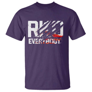 RKO Everybody T Shirt Grunge Blood Stained Scratch Mark TS11 Purple Print Your Wear