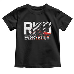 RKO Everybody Toddler T Shirt Grunge Blood Stained Scratch Mark TS11 Black Print Your Wear