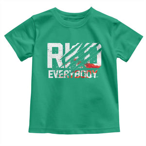 RKO Everybody Toddler T Shirt Grunge Blood Stained Scratch Mark TS11 Irish Green Print Your Wear