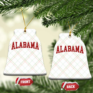 Alabama Fan Ceramic Ornament Red Bold Sport State Letters Game Day TS11 Print Your Wear
