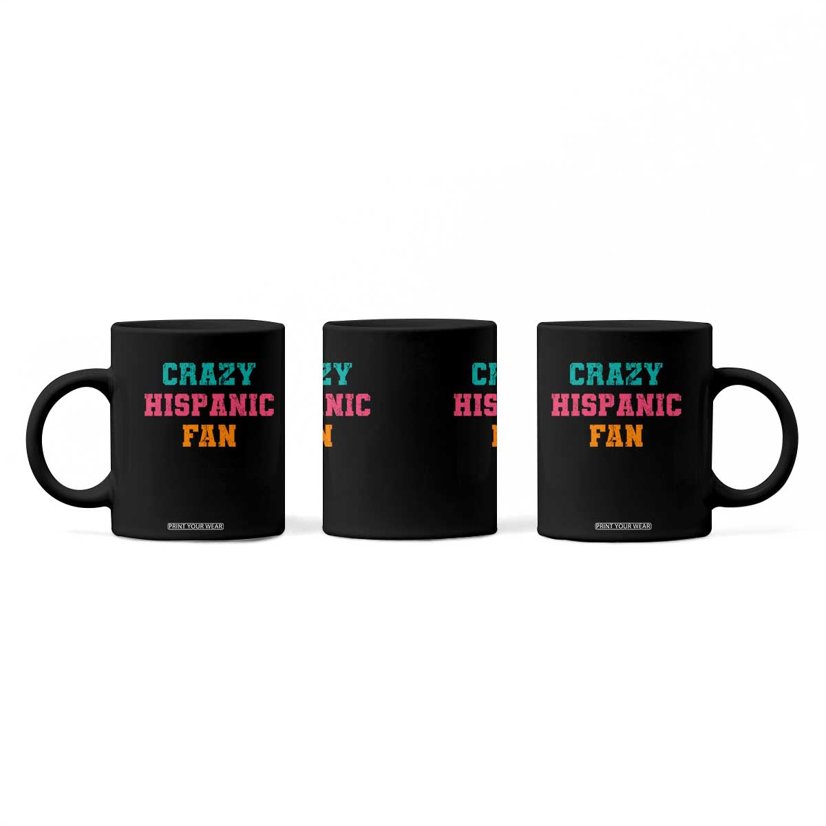 Crazy Hispanic Fan Coffee Mug Funny Latino Basketball Quote TS11 Print Your Wear