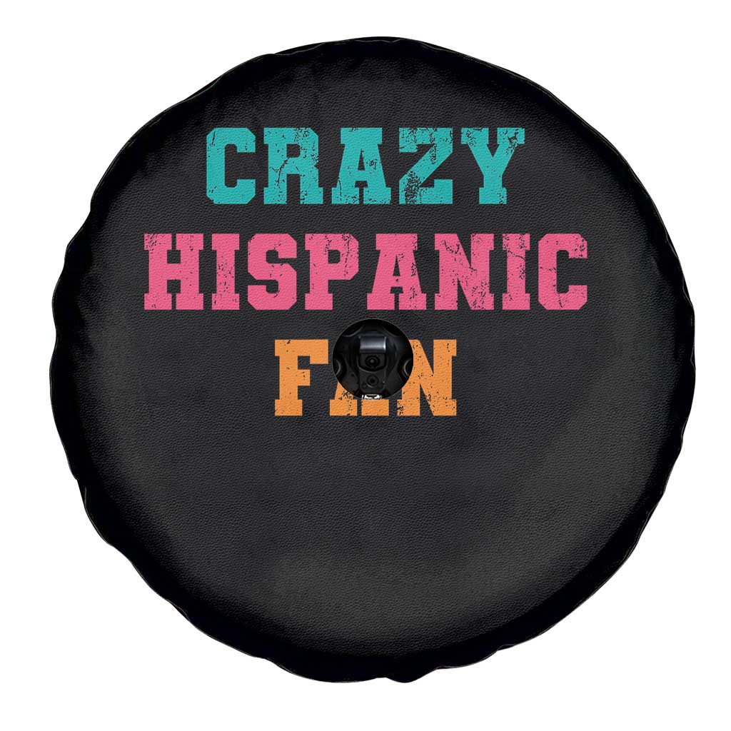 Crazy Hispanic Fan Spare Tire Cover Funny Latino Basketball Quote TS11 Print Your Wear