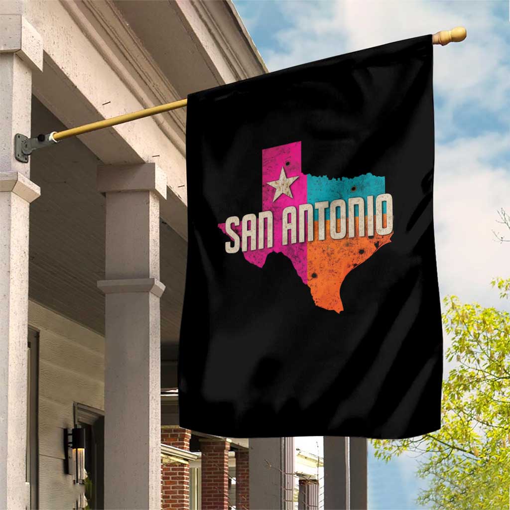 San Antonio Texas TX Fiesta Sports For Latino Fans Garden Flag TS11 Print Your Wear