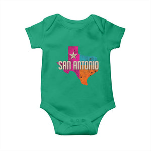 San Antonio Texas TX Fiesta Sports For Latino Fans Baby Onesie TS11 Irish Green Print Your Wear