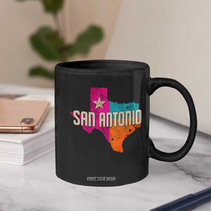 San Antonio Texas TX Fiesta Sports For Latino Fans Coffee Mug TS11 Print Your Wear