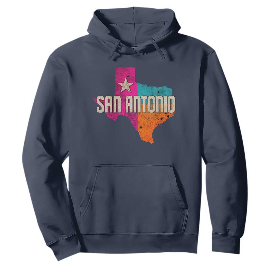 San Antonio Texas TX Fiesta Sports For Latino Fans Hoodie TS11 Navy Print Your Wear