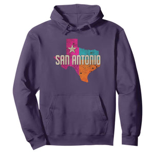 San Antonio Texas TX Fiesta Sports For Latino Fans Hoodie TS11 Purple Print Your Wear