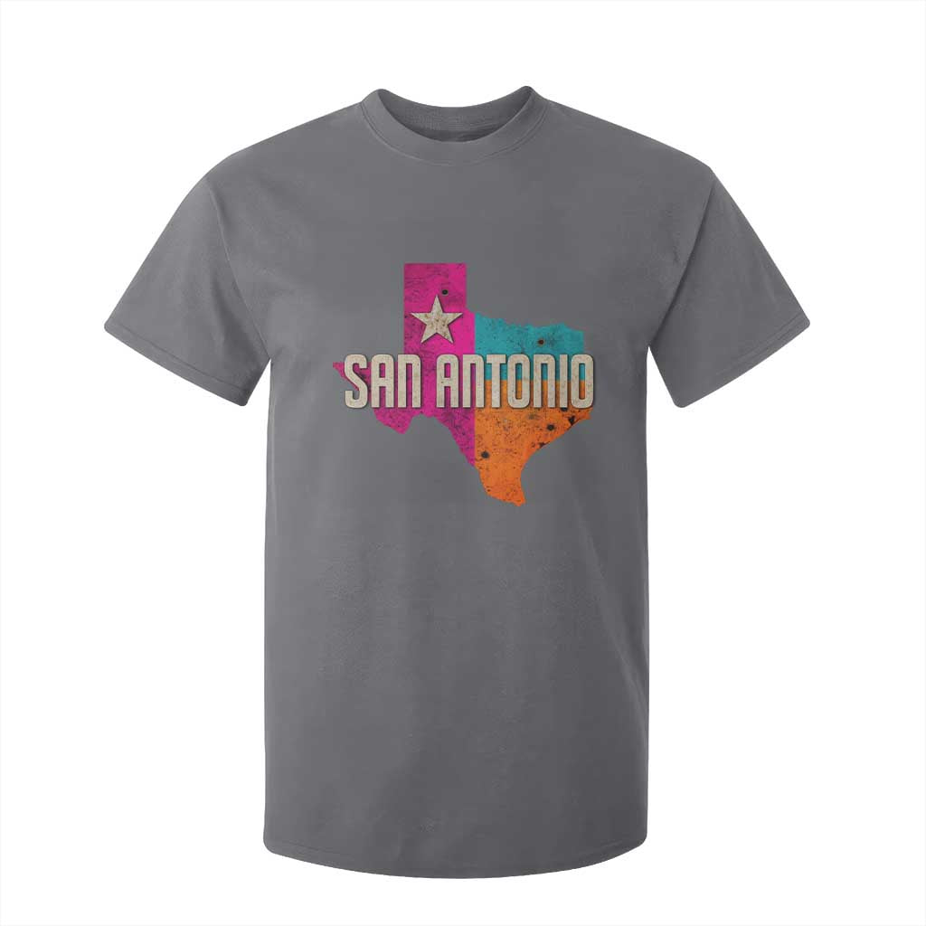 San Antonio Texas TX Fiesta Sports For Latino Fans T Shirt For Kid TS11 Charcoal Print Your Wear
