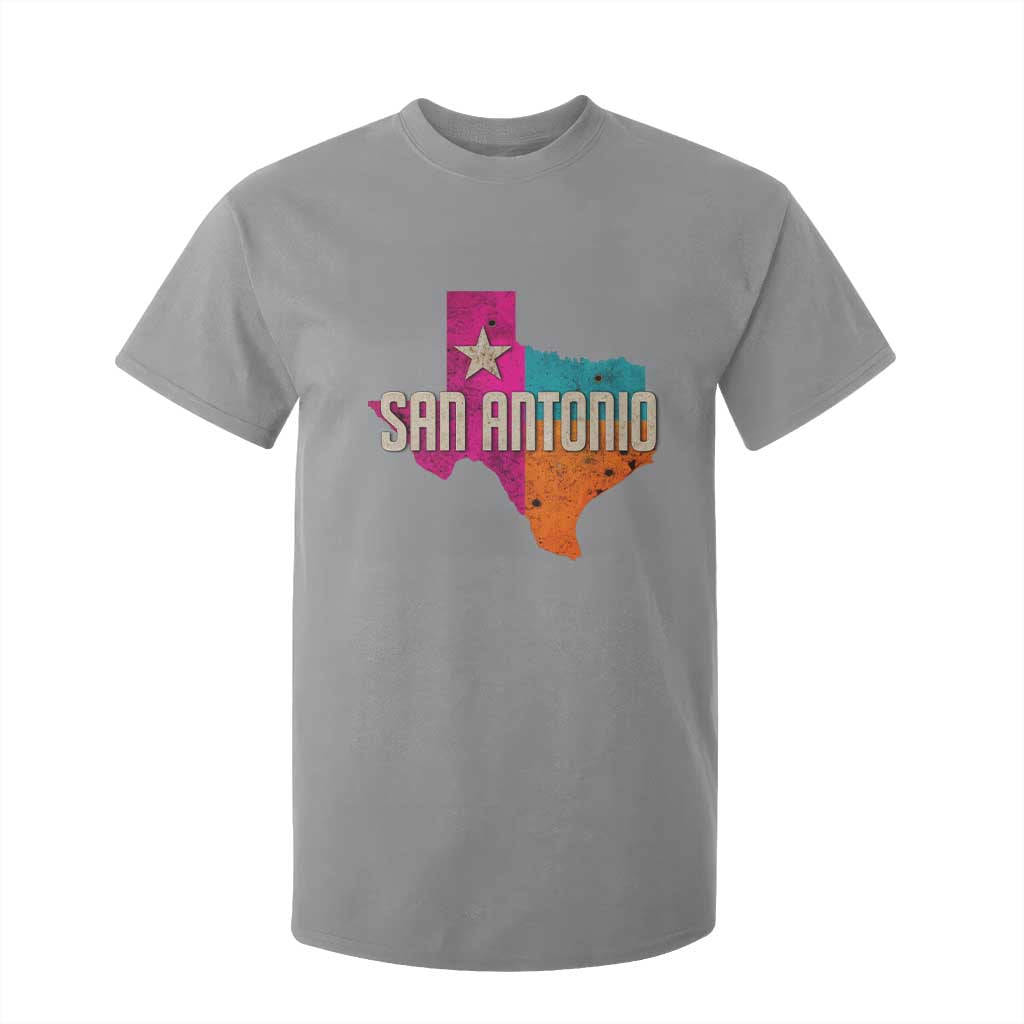 San Antonio Texas TX Fiesta Sports For Latino Fans T Shirt For Kid TS11 Sport Gray Print Your Wear