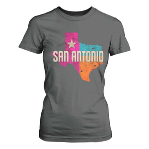 San Antonio Texas TX Fiesta Sports For Latino Fans T Shirt For Women TS11 Dark Heather Print Your Wear