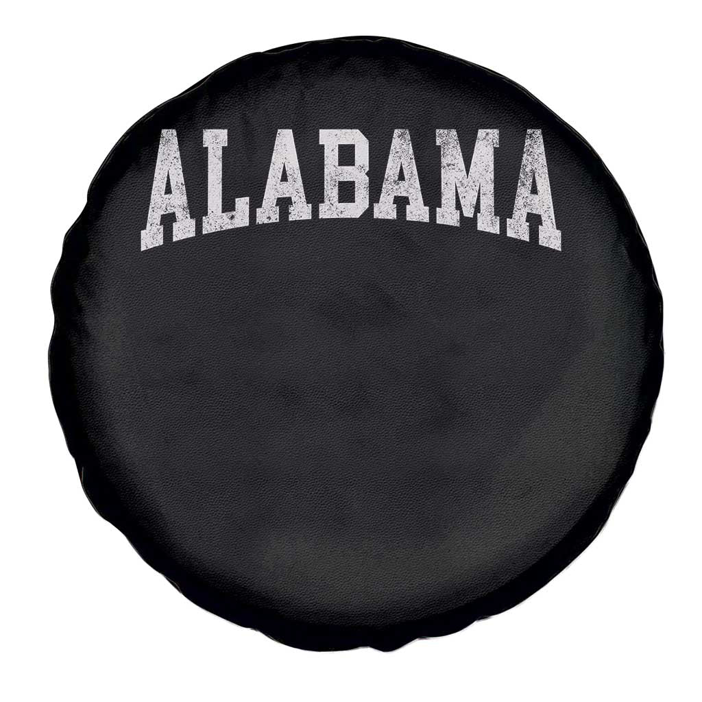 Alabama Fan Spare Tire Cover Vintage Bold Sport State Letters AL Game Day TS11 Print Your Wear