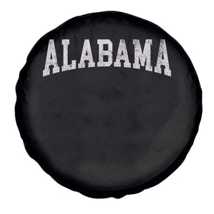 Alabama Fan Spare Tire Cover Vintage Bold Sport State Letters AL Game Day TS11 Print Your Wear