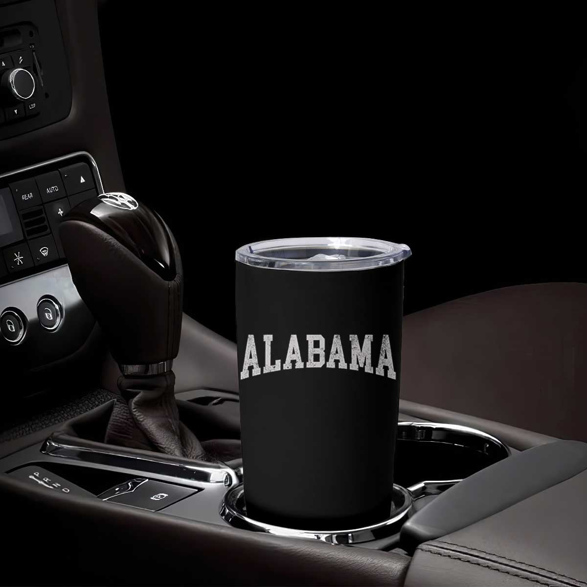 Alabama Fan Tumbler Cup Vintage Bold Sport State Letters AL Game Day TS11 Print Your Wear