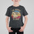 Funny Moose Lover T Shirt For Kid The Moose Is Loose Retro Vintage TS11 Black Print Your Wear
