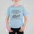 Please Be Patient With Me I'm From The 1900s T Shirt For Kid Vintage Carriage TS11 Light Blue Print Your Wear
