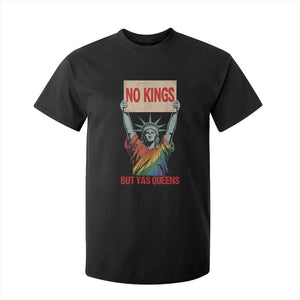 No Kings But Yas Queens T Shirt For Kid Statue Of Liberty LGBTQ Pride Ally Pride