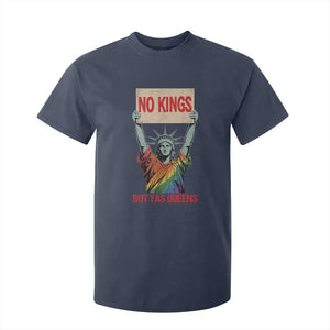 No Kings But Yas Queens T Shirt For Kid Statue Of Liberty LGBTQ Pride Ally Pride