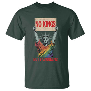 No Kings But Yas Queens T Shirt Statue Of Liberty LGBTQ Pride Ally Pride