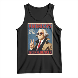 George Washington America's 1st Influencer Tank Top Funny Founding Father USA