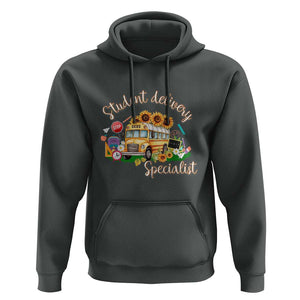School Bus Driver Hoodie Student Delivery Specialist TS11 Dark Heather Print Your Wear