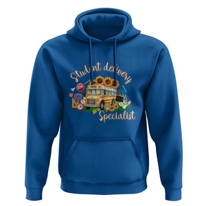 School Bus Driver Hoodie Student Delivery Specialist TS11 Royal Blue Print Your Wear