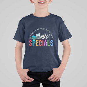 Special Teacher T Shirt For Kid School Subjects The Best Part Of The Day TS11 Navy Print Your Wear
