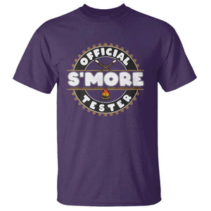 Funny Official Smores Tester T Shirt Camping Chocolate Marshmallow TS11 Purple Print Your Wear