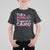Funny Hunter T Shirt For Kid Pretty In Pink Dangerous In Camo Hunting TS11 Black Print Your Wear