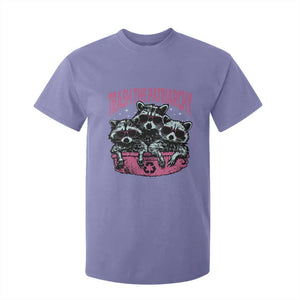 Funny Trash The Patriarchy T Shirt For Kid Feral Feminist Racoon TS11 Violet Print Your Wear