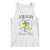 Amalfi Italy Coast Social Club Tank Top Coquette Bow Lemon Travel TS11 White Print Your Wear