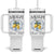 Amalfi Italy Coast Social Club Tumbler With Handle Coquette Bow Lemon Travel TS11 One Size: 40 oz White Print Your Wear