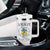 Amalfi Italy Coast Social Club Tumbler With Handle Coquette Bow Lemon Travel TS11 Print Your Wear
