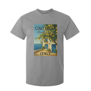 Italian Summer Amalfi Coast T Shirt For Kid Ciao Bella Italy Lemon TS11 Sport Gray Print Your Wear
