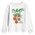 Funny Tomato Girl Summer Youth Sweatshirt Tomato Fresh Fruit Cottagecore Aesthetic TS11 White Print Your Wear