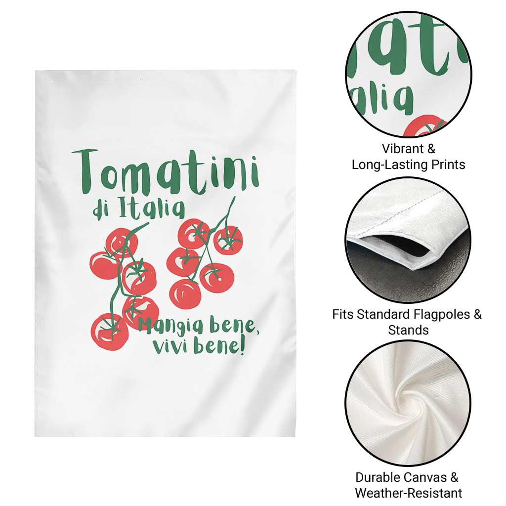 Funny Italian Tomato Garden Flag Tomatini Di Italia Vegetable Garden Lover TS11 Print Your Wear