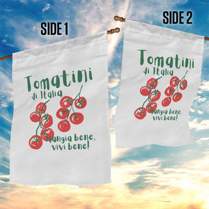 Funny Italian Tomato Garden Flag Tomatini Di Italia Vegetable Garden Lover TS11 Print Your Wear
