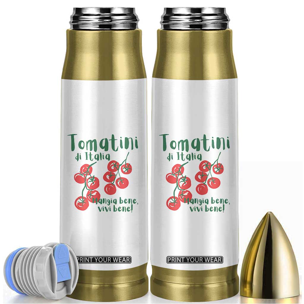 Italian Tomato Bullet Tumbler Tomatini Di Italia Vegetable Garden Lover TS11 White Print Your Wear