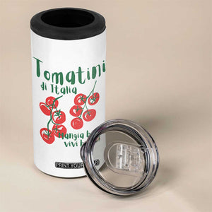 Italian Tomato 4 in 1 Can Cooler Tumbler Tomatini Di Italia Vegetable Garden Lover TS11 Print Your Wear